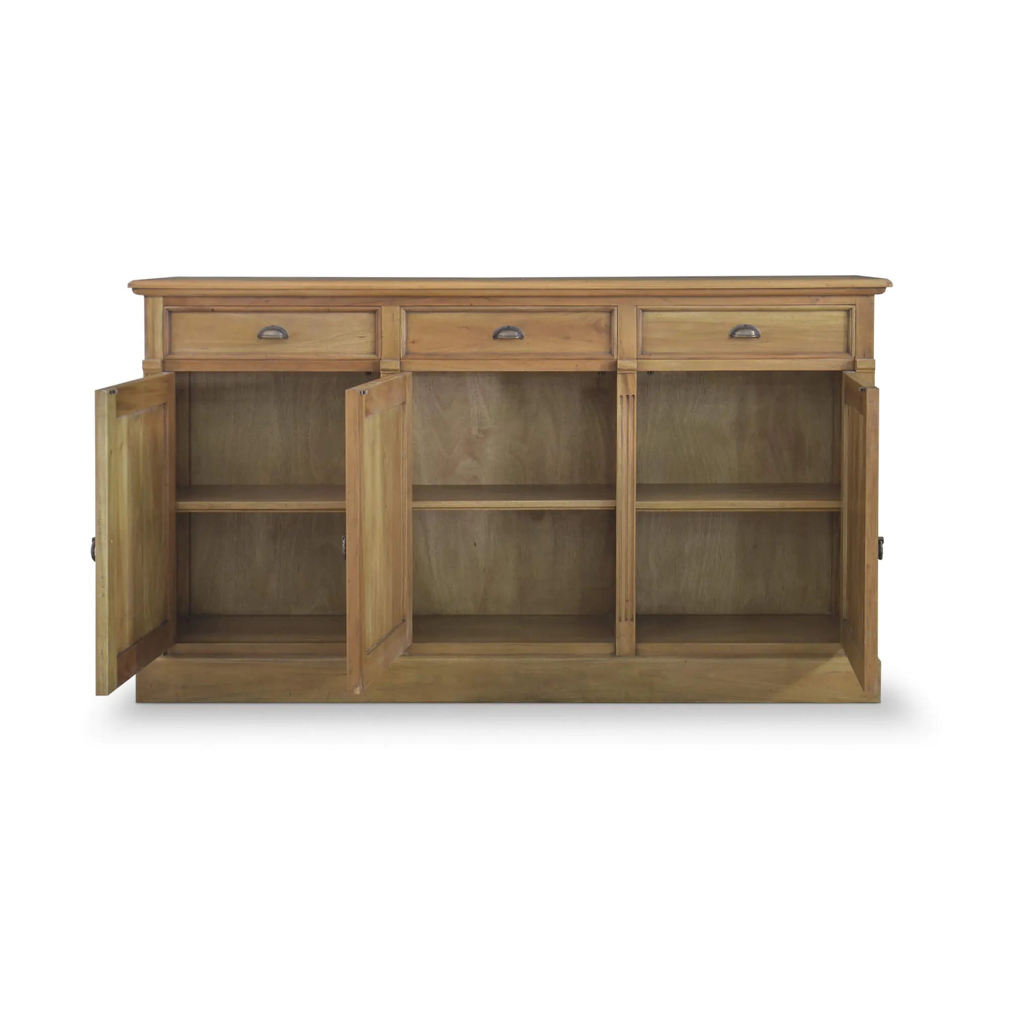 Bramble Hudson 3 Door Sideboard in Antique French Oak