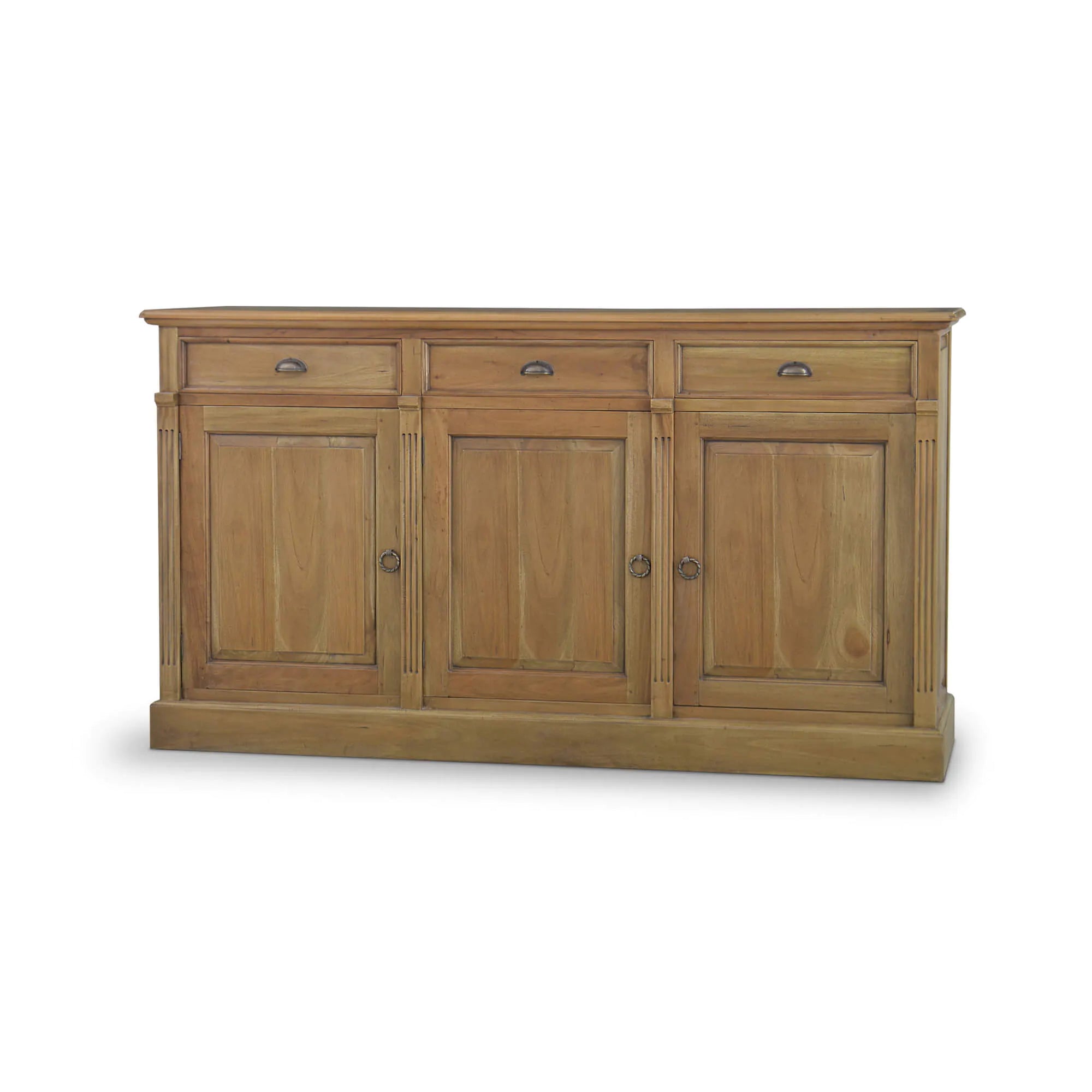 Bramble Hudson 3 Door Sideboard in Antique French Oak