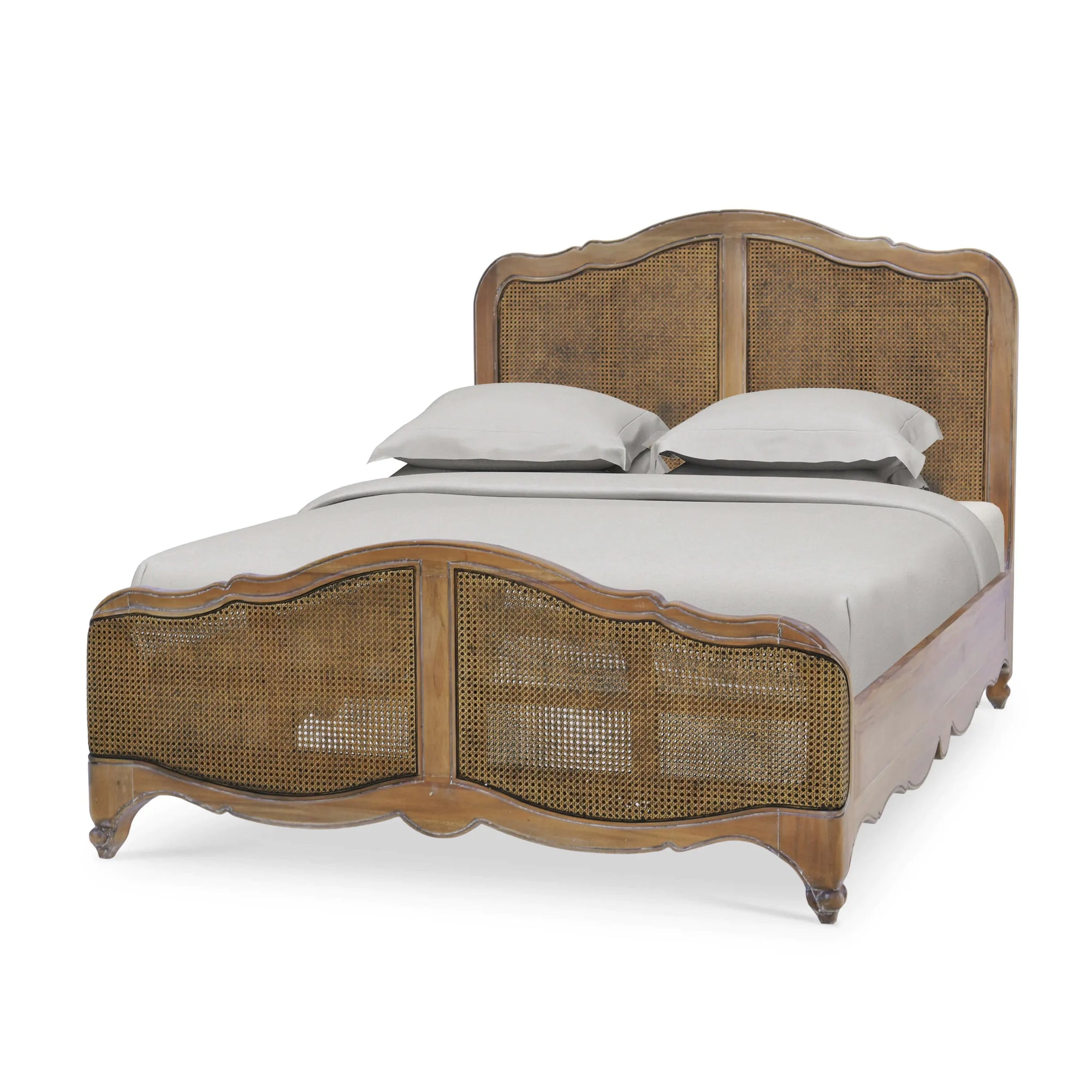 Covington Rattan Bed Rattan - Queen