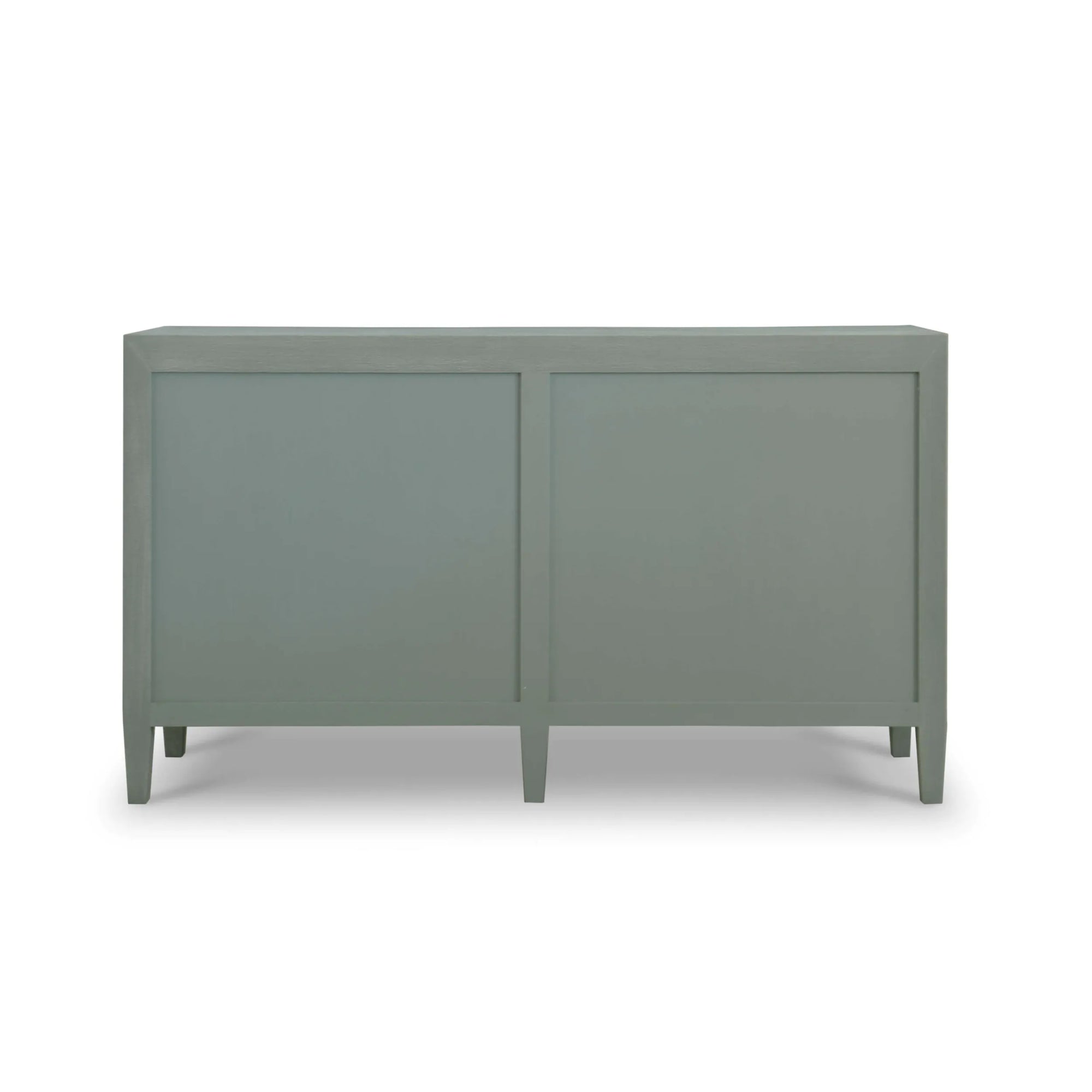 Mornington Linen Wrapped 6 Drawer Dresser In Pale Blue