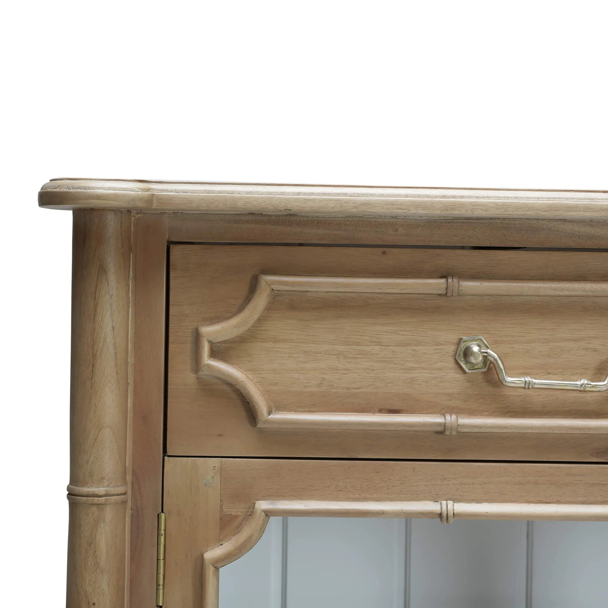 Bramble Grosvenor Sideboard w/ Drawers in Fruitwood w/ True White Interior