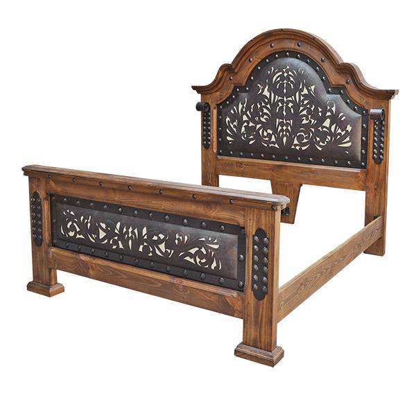 Telluride Tooled King Headboard & Footboard Custom Order
