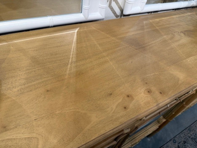 Bramble Grosvenor Sideboard w/ Drawers in Fruitwood w/ True White Interior