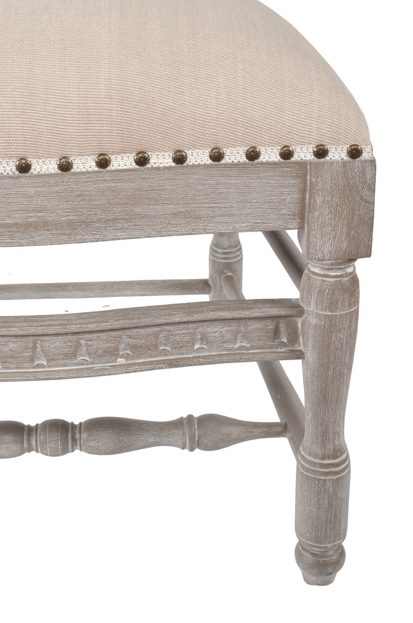 Angelia Side Chair Misty Grey Set of 4 - Furniture on Main