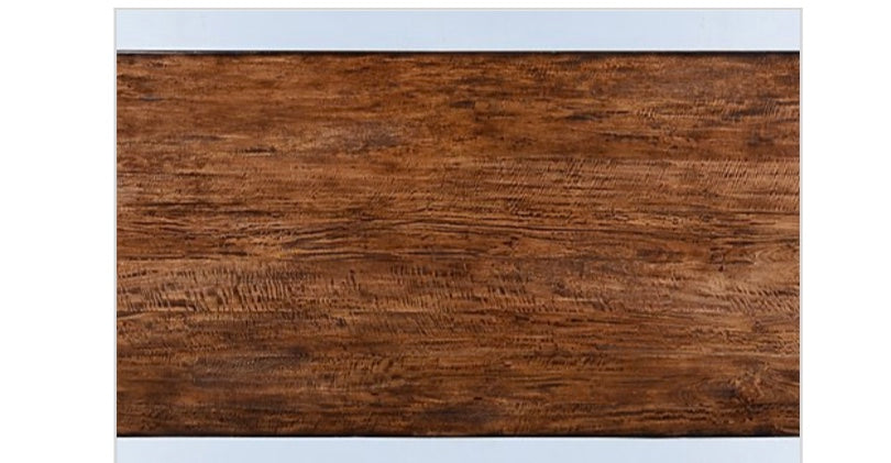 Rustic Farmhouse Rectangular 84" Dining Table - Furniture on Main