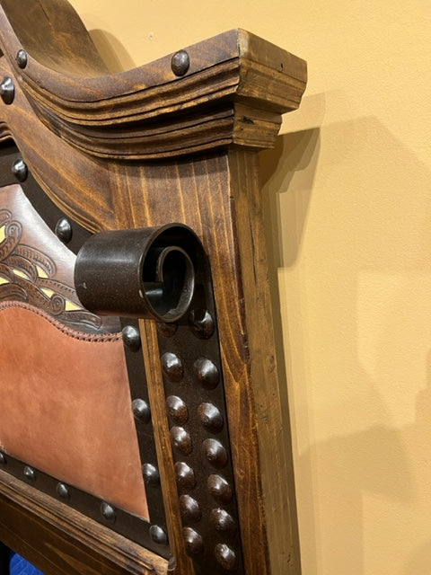 Telluride Tooled King Headboard & Footboard Custom Order