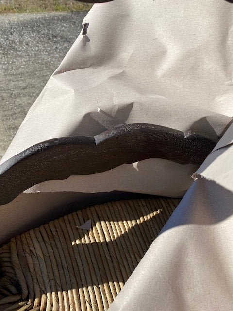 French Country Ladderback Dining Chair Set of 4 Cocoa - Furniture on Main