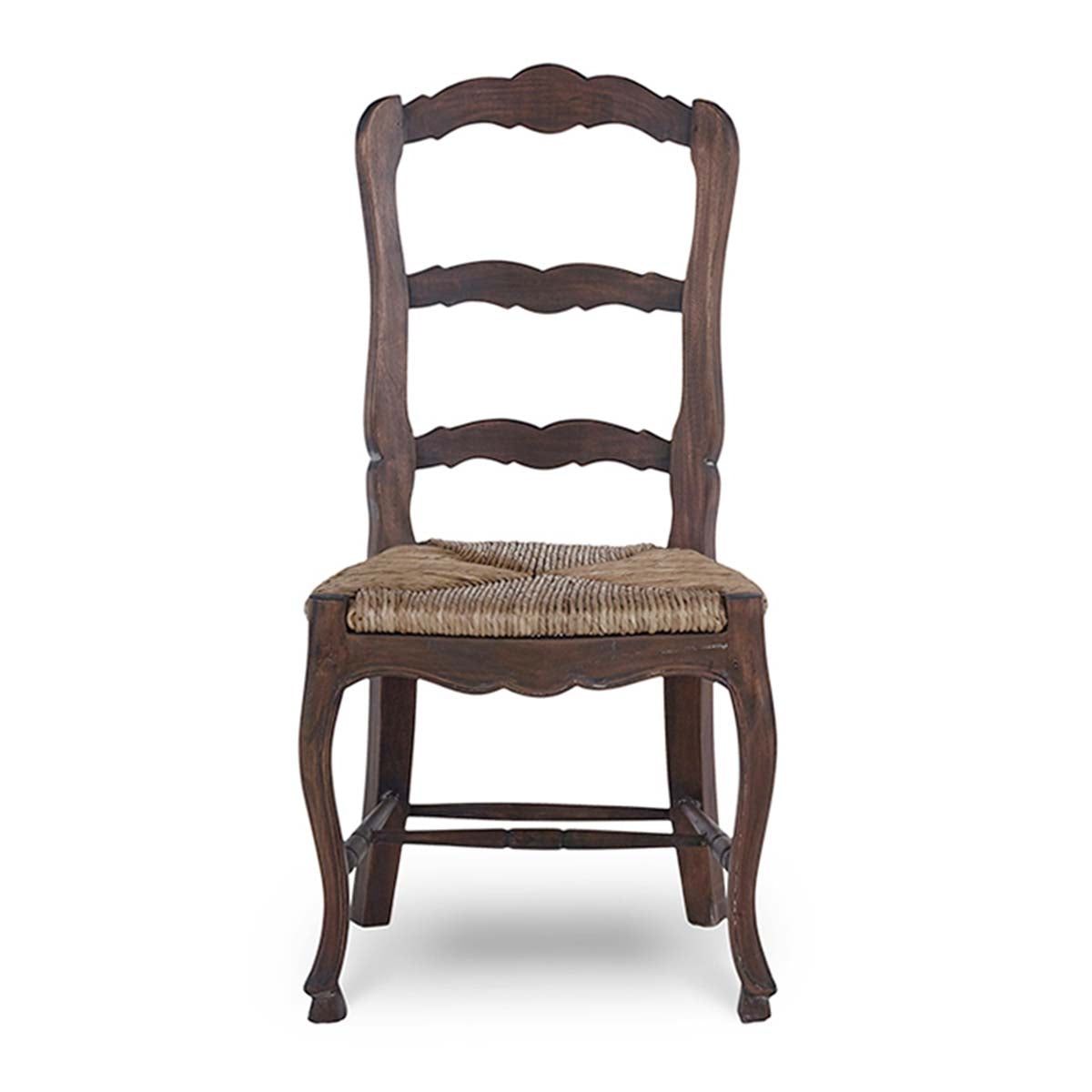 French Country Ladderback Dining Chair Set of 4 Cocoa - Furniture on Main