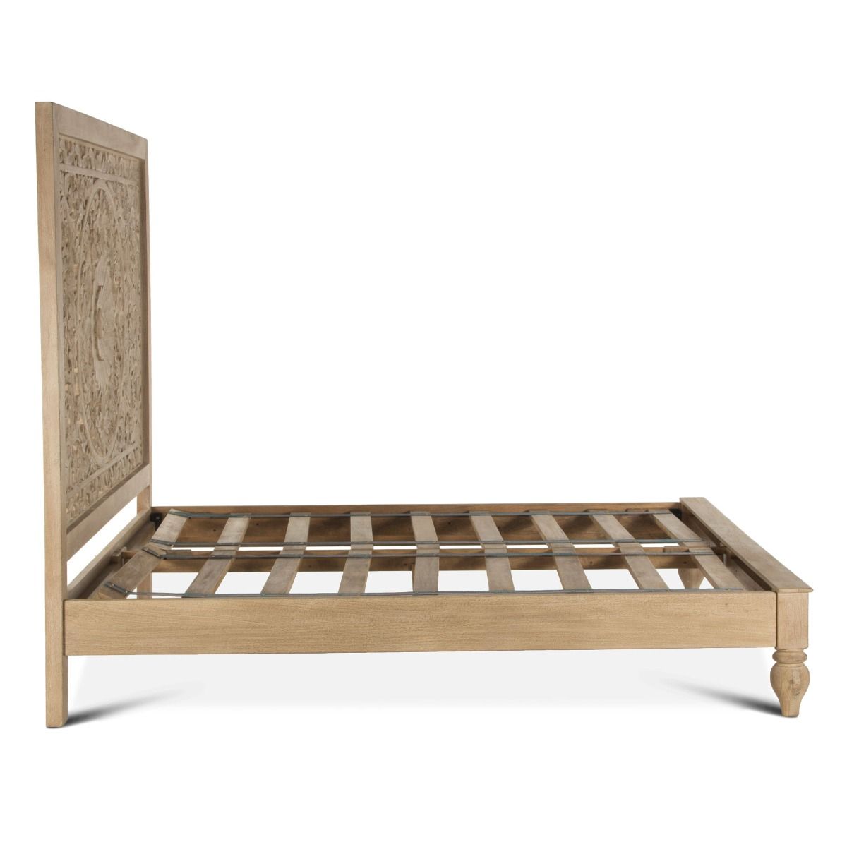 Bali King Bed Hand Carved - Furniture on Main