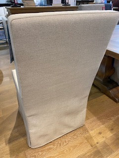Set of 2 Dining Chairs Modern Slipcovered - Furniture on Main