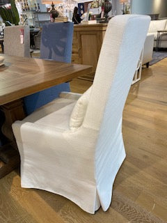 Set of 2 Dining Chairs Modern Slipcovered - Furniture on Main
