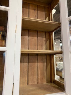 Bramble Genoa Buffet with Hutch White Distressed