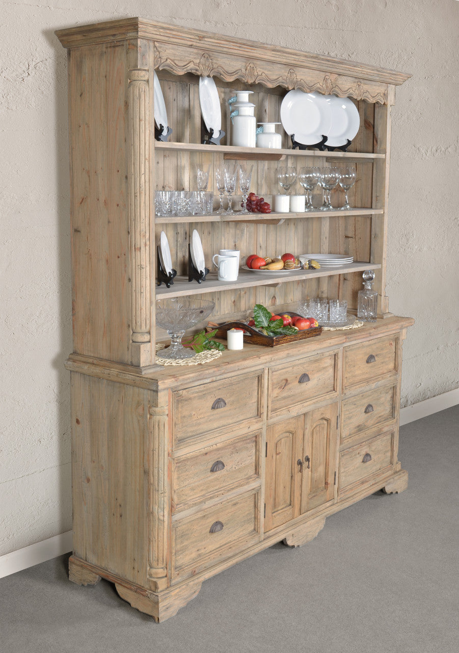 Farmhouse Buffet and Hutch Natural