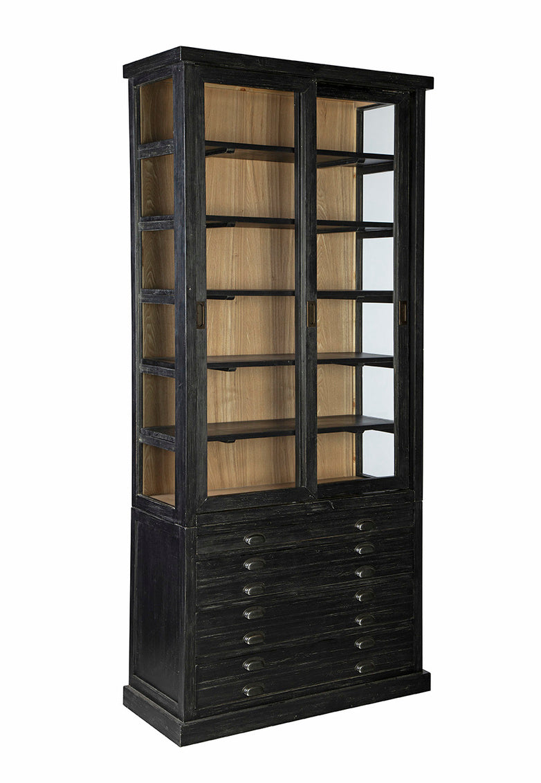 Black Single Balmoral Cabinet