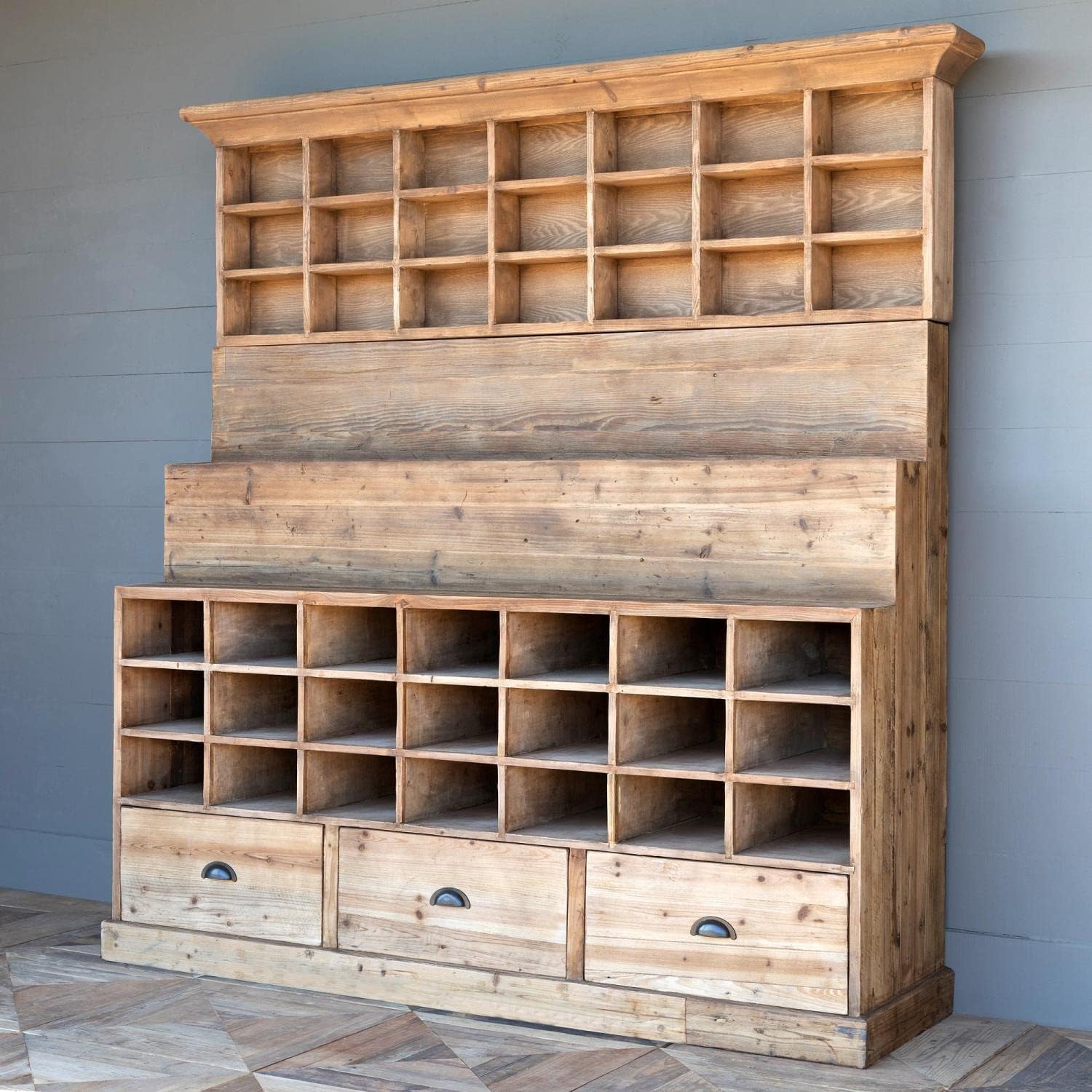 Pine Display Cabinet Park Hill Display Store Fixture EDX01195