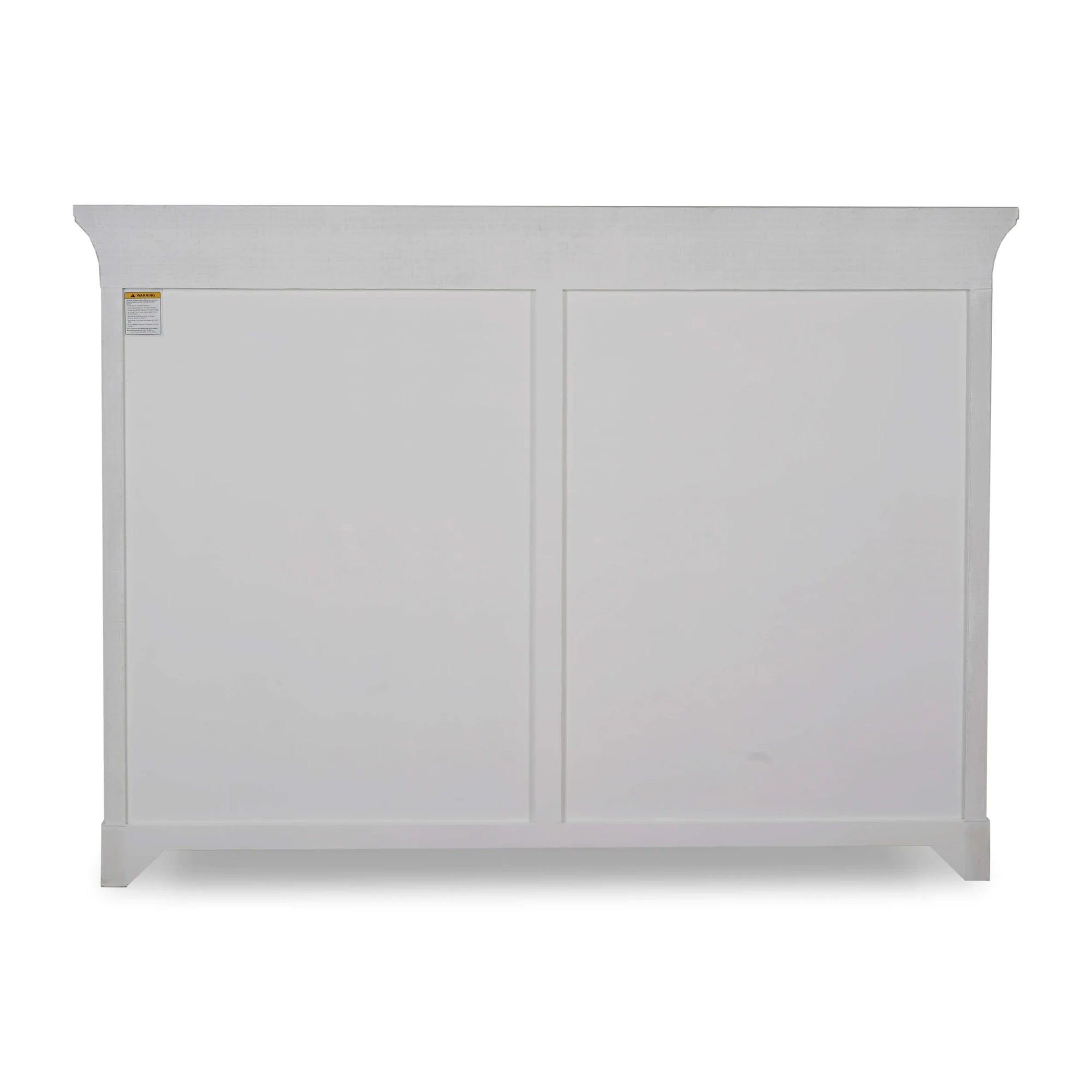 Claremont Large Linen Wrapped Dresser In Dove White