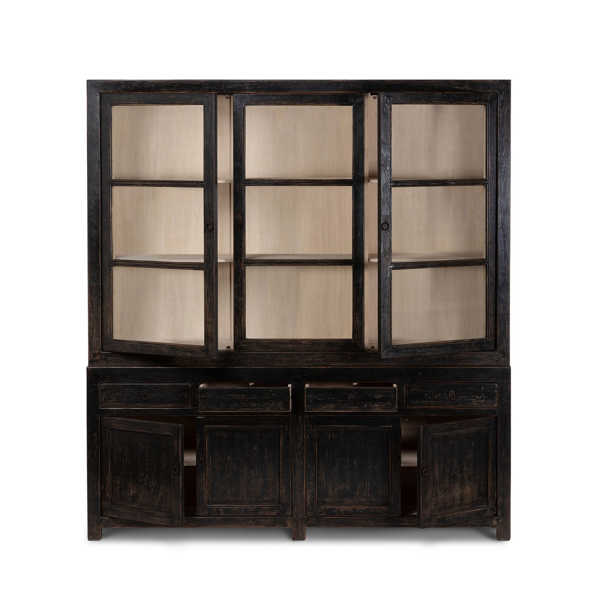 Benjamin Glass Door Bookcase Display Cabinet