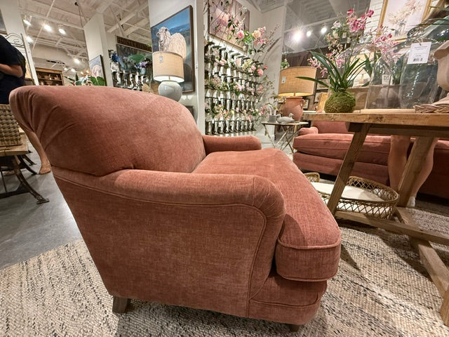Charleston Sofa in Rosewood Vintage Velvet