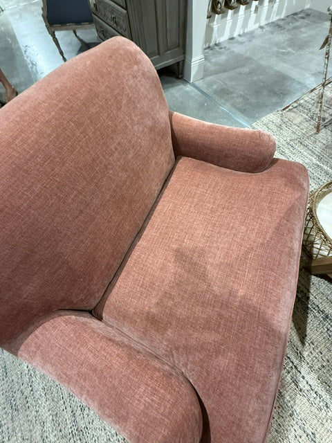 Charleston Sofa in Rosewood Vintage Velvet