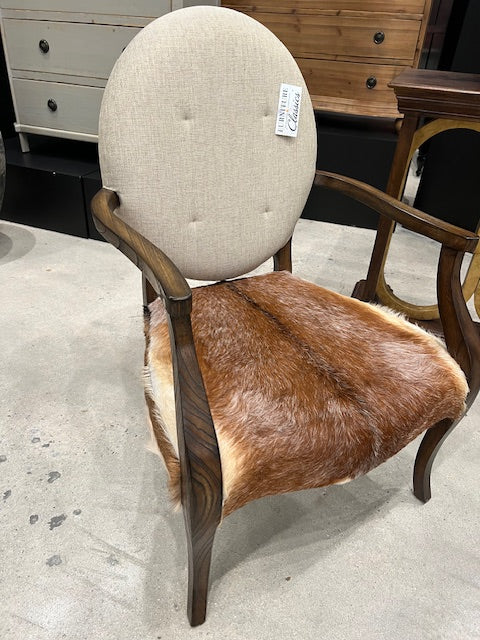 Denver Arm Chair Hair on Hide