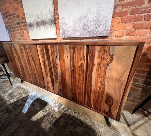 Austin Loft 62" Sideboard in Natural Sheesham Wood