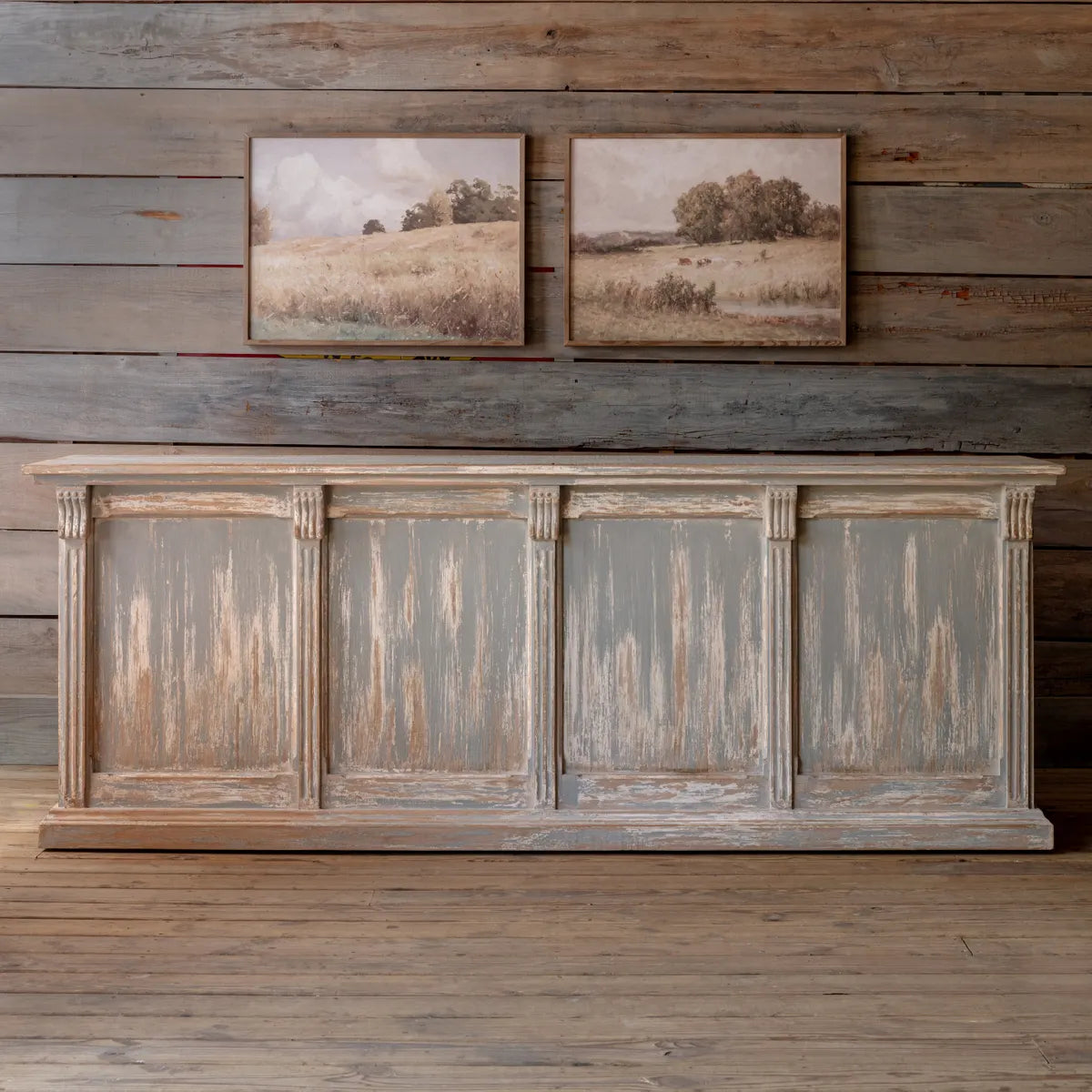 Painted Marche Store Counter