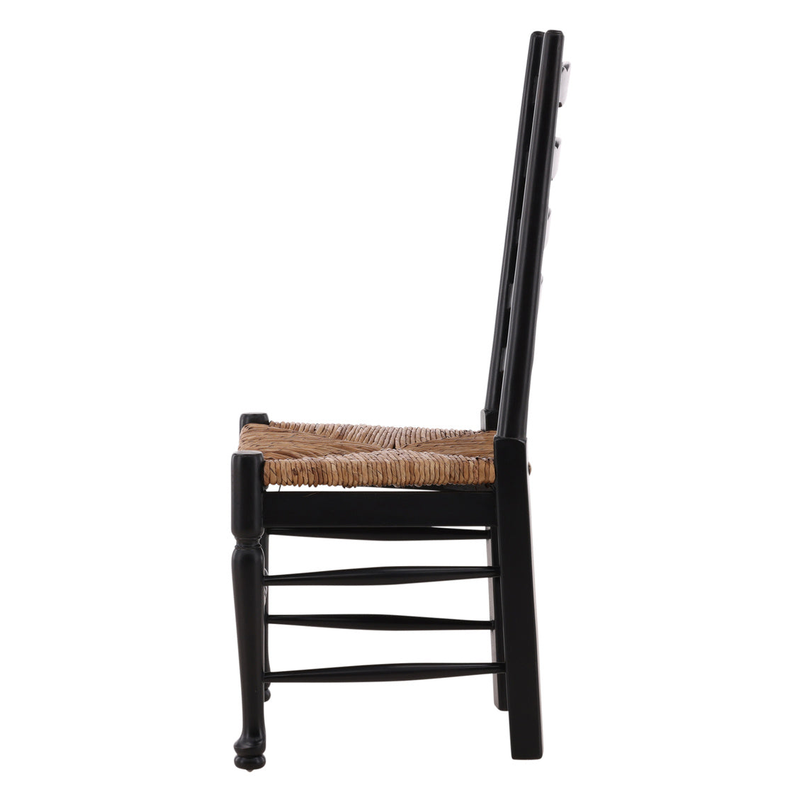 Bradley Ladderback Side Chair Mahogany stained Set of 4