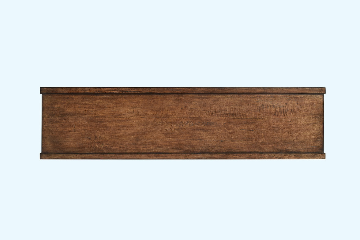 Highlands Sideboard Arched Door Rustic Pecan Finish