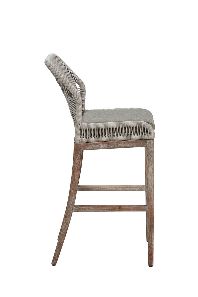 Gray Fiddler Counter Stool Set of 3 Stools