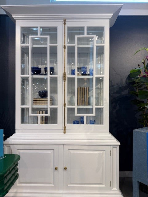 Bramble Bruges Display Cabinet in True White
