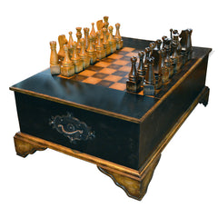 Large Chess Game Set Coffee Table - Furniture on Main