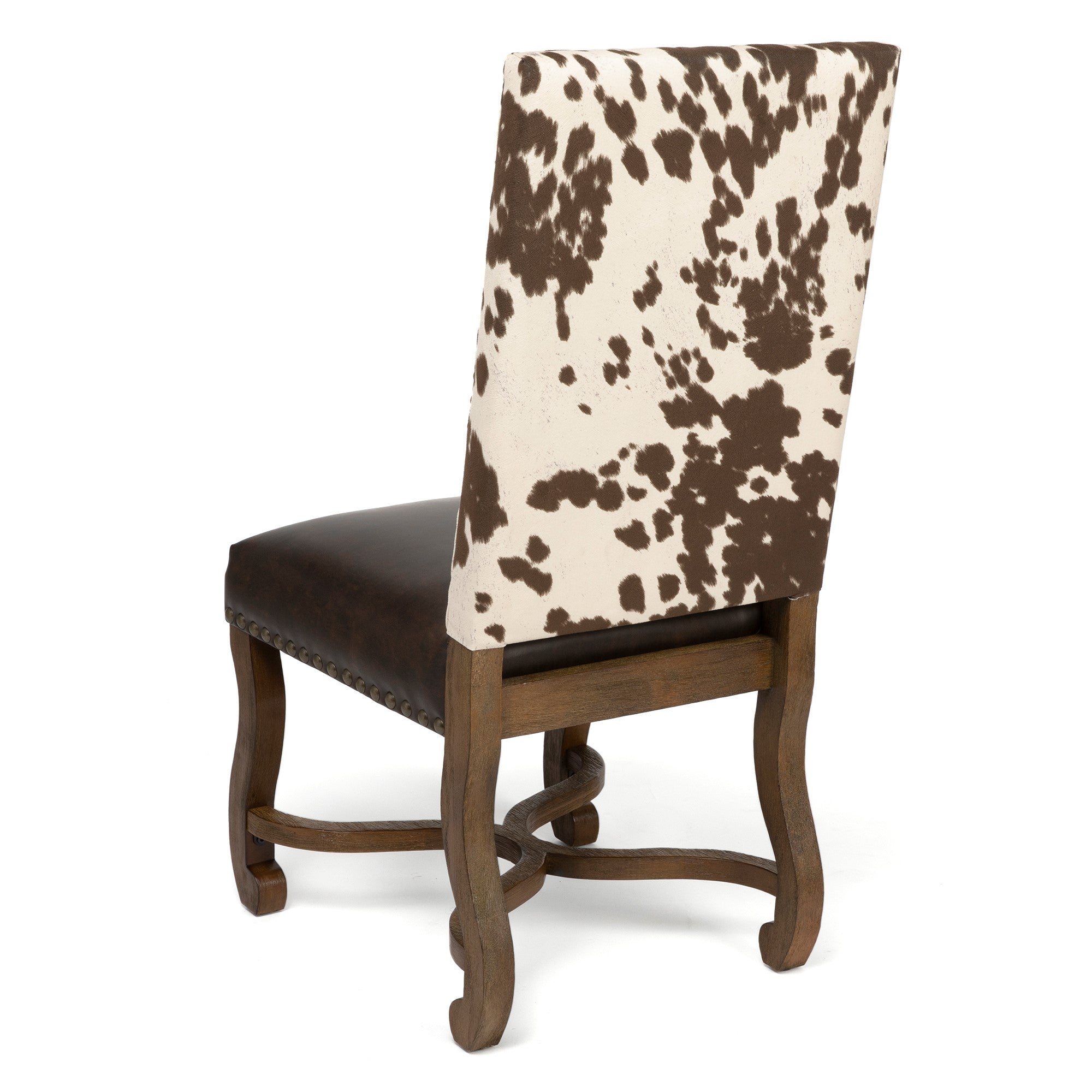 Faux Cowhide Ranch Side Chair - Furniture on Main
