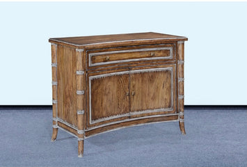 Bamboo Accented Chest Rustic Pecan - Furniture on Main