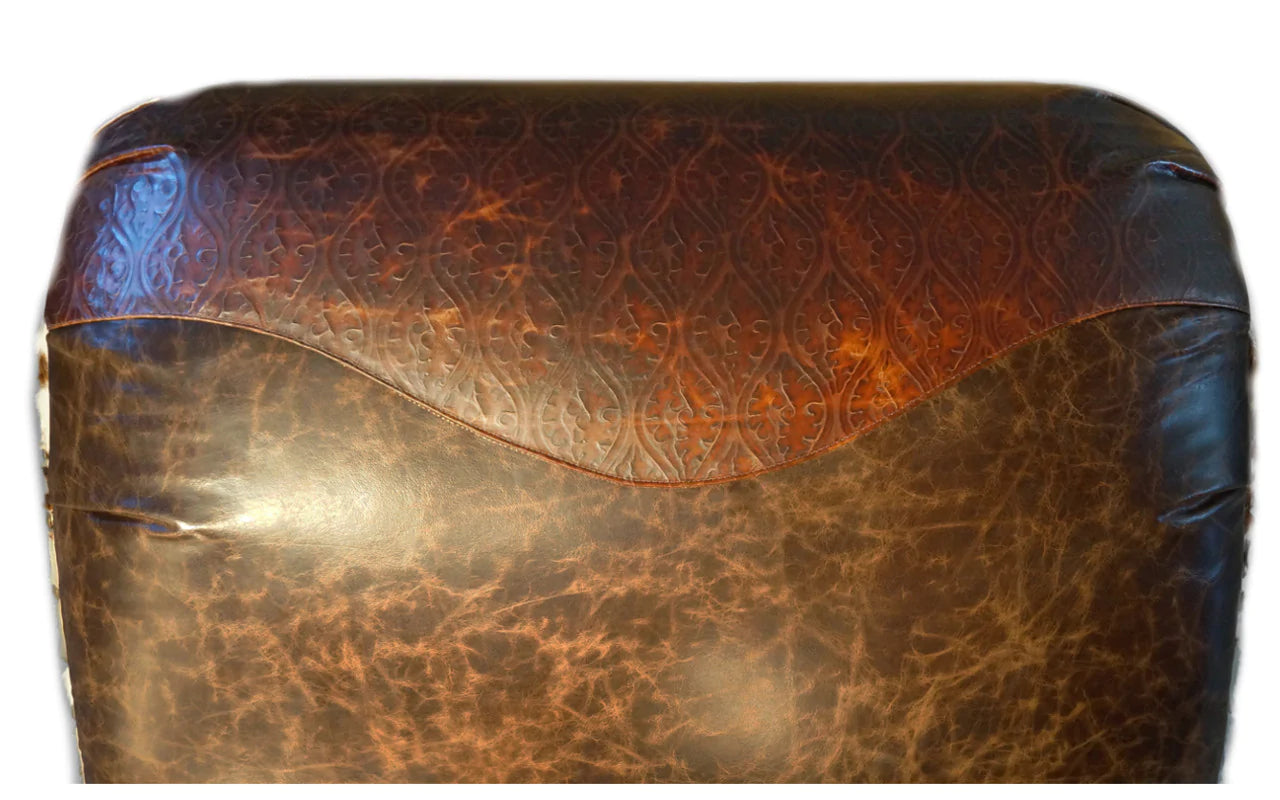 Cowhide chaise lounge hotsell