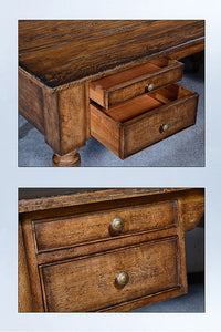 Rustic Pecan Writing Desk - Furniture on Main