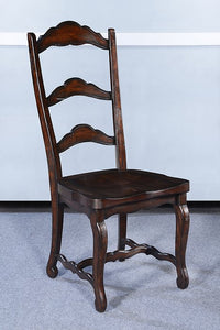 Rustic Farmhouse Dark Rustic Pecan Side Chair Set of 6 - Furniture on Main