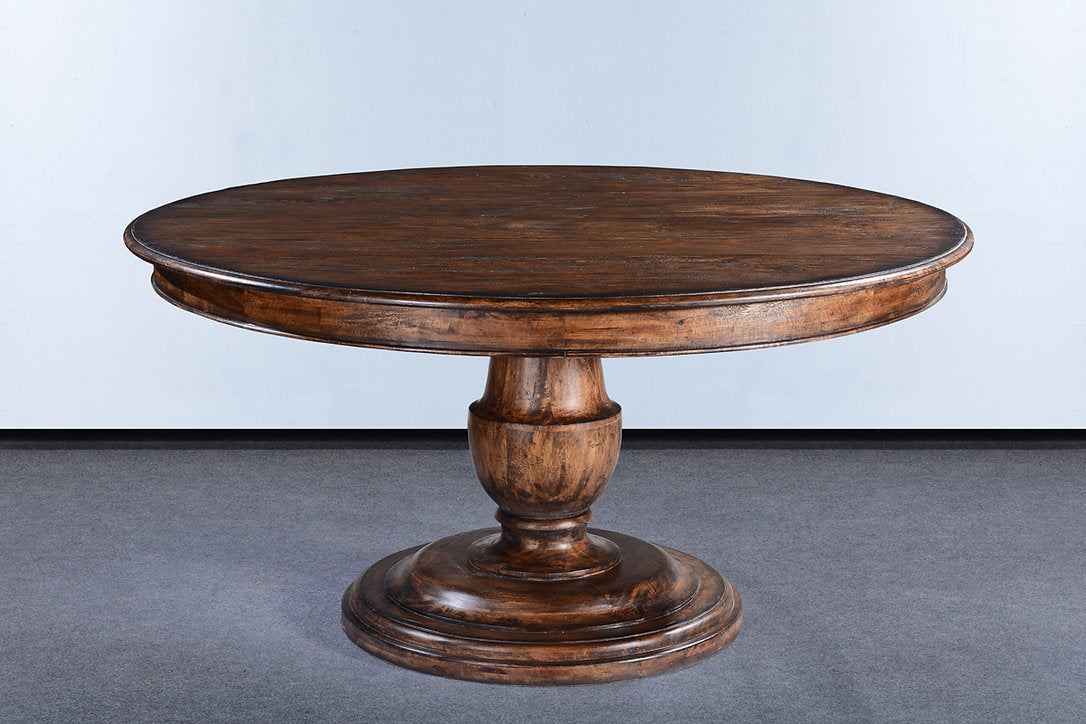 Round Pedestal Dining Table 60 Inch