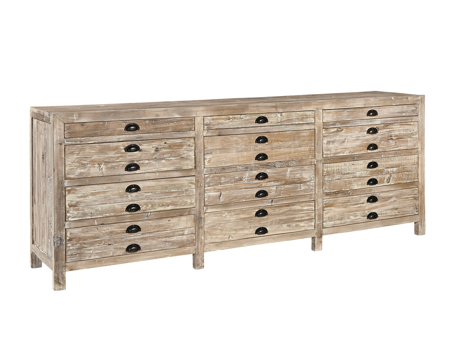 Apothecary Chest Cabinet Reclaimed Elm - Furniture on Main