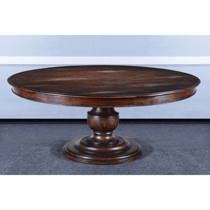 Tuscany 72" Round Pedestal Dining Table - Furniture on Main