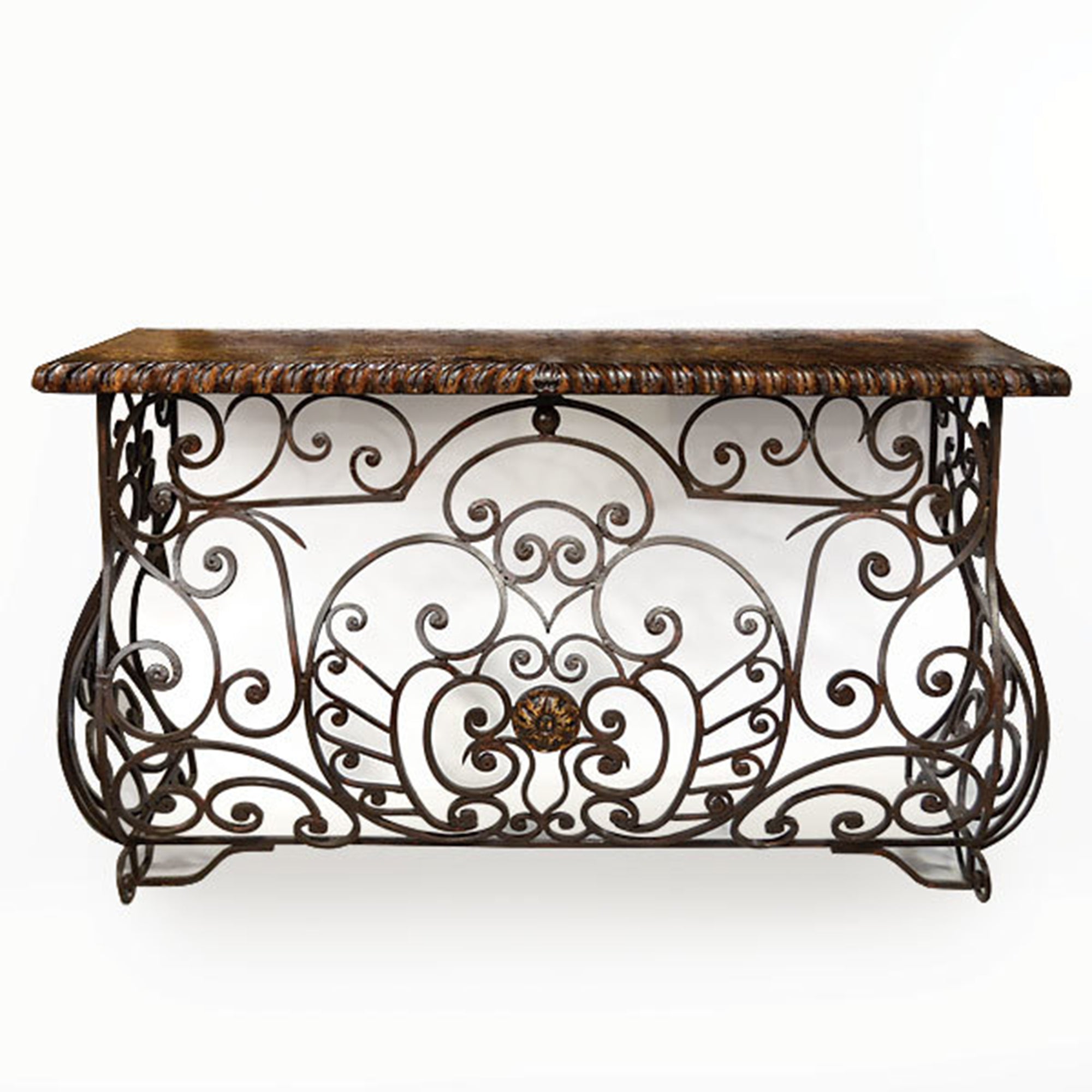 Forged Iron Console Table - Furniture on Main