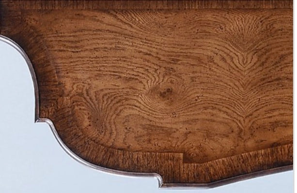 Old World Antiqued Walnut Hand Carved Sideboard - Furniture on Main
