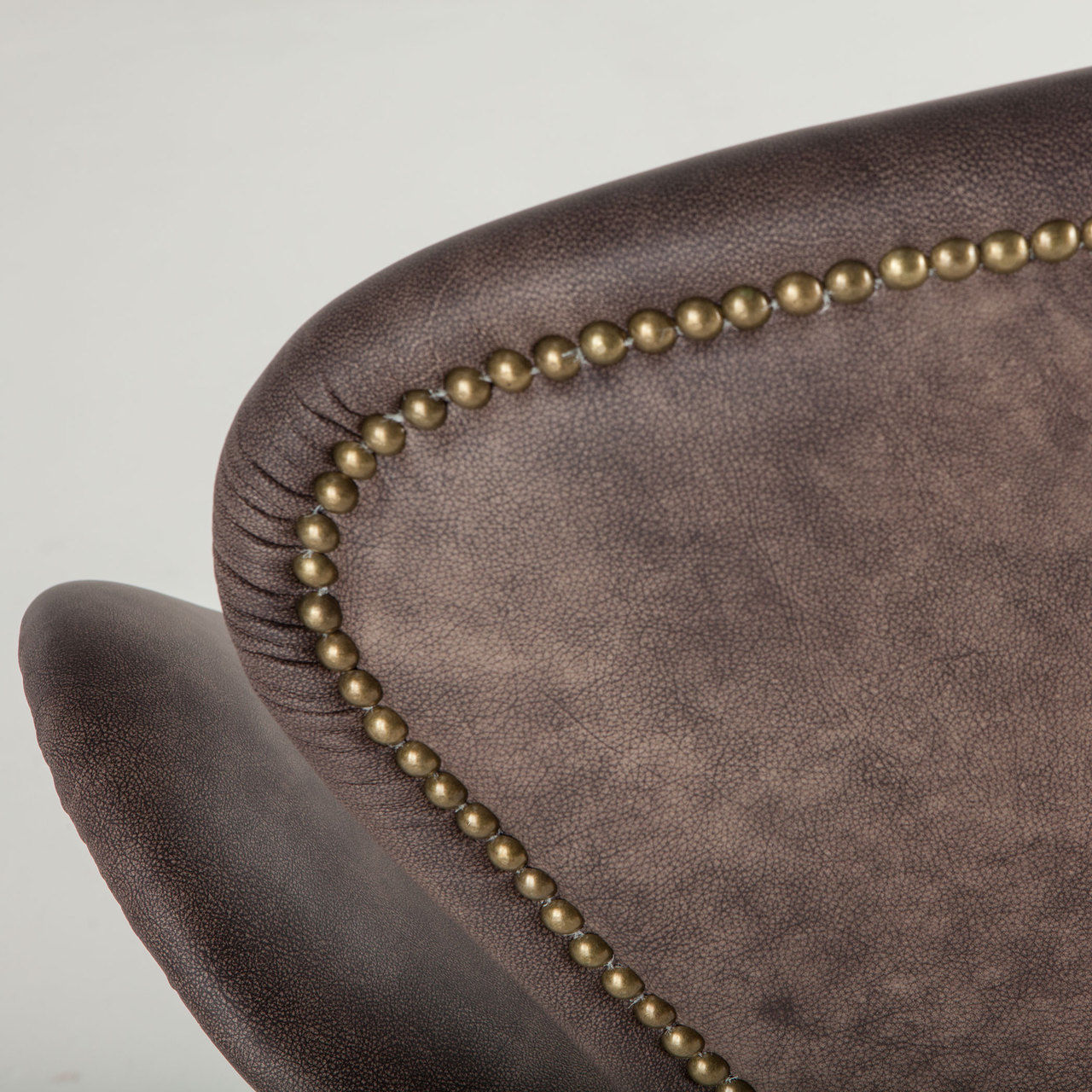 Vintage Leather & Chrome Barstool Swivel Set of 2 - Furniture on Main